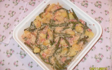 tortino fagiolini