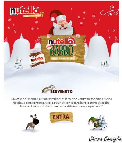 Babbo Natale 4 Nutella.Scopri Come Vincere Una Fornitura Gratuita Di Nutella Per Un Anno Intero