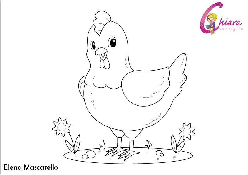 Disegni Da Colorare Gli Animali Della Fattoria