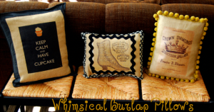 whimsical pillows