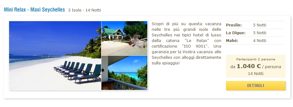 scelta hotel