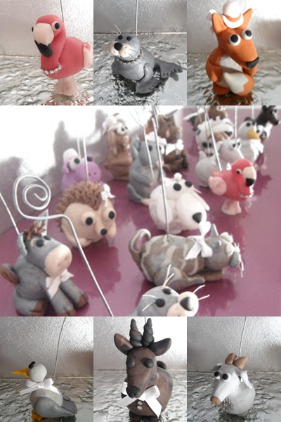 animaletti in fimo