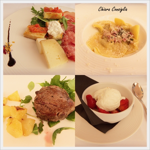 collage ristorante