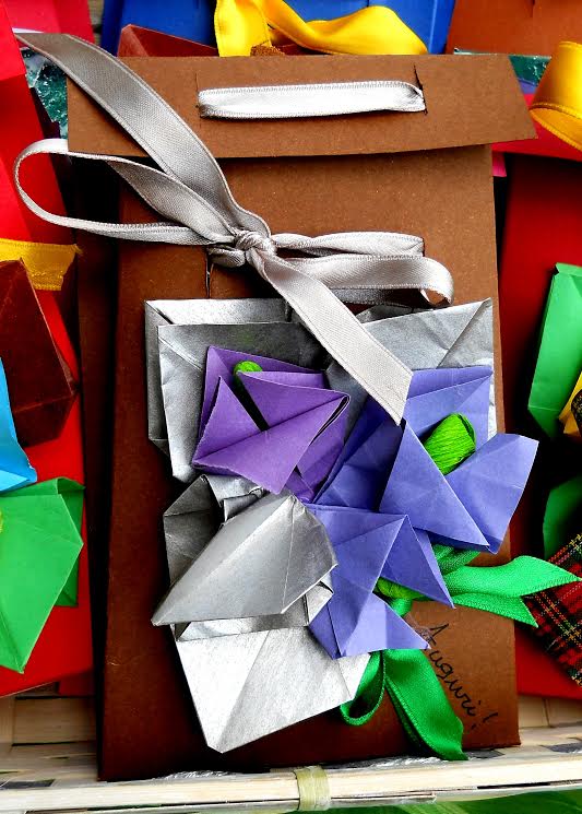 sacchetti con origami
