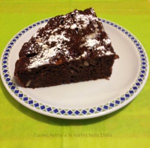 torta cioccolato mele pinoli