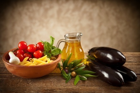 pasta melanzane e pomodoro