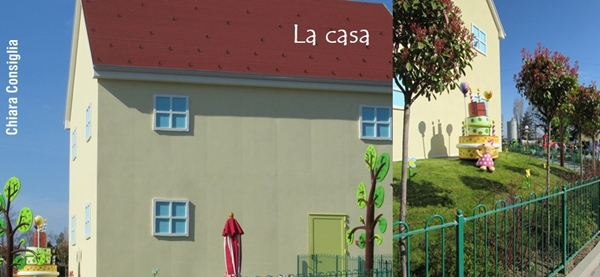 la casa collage