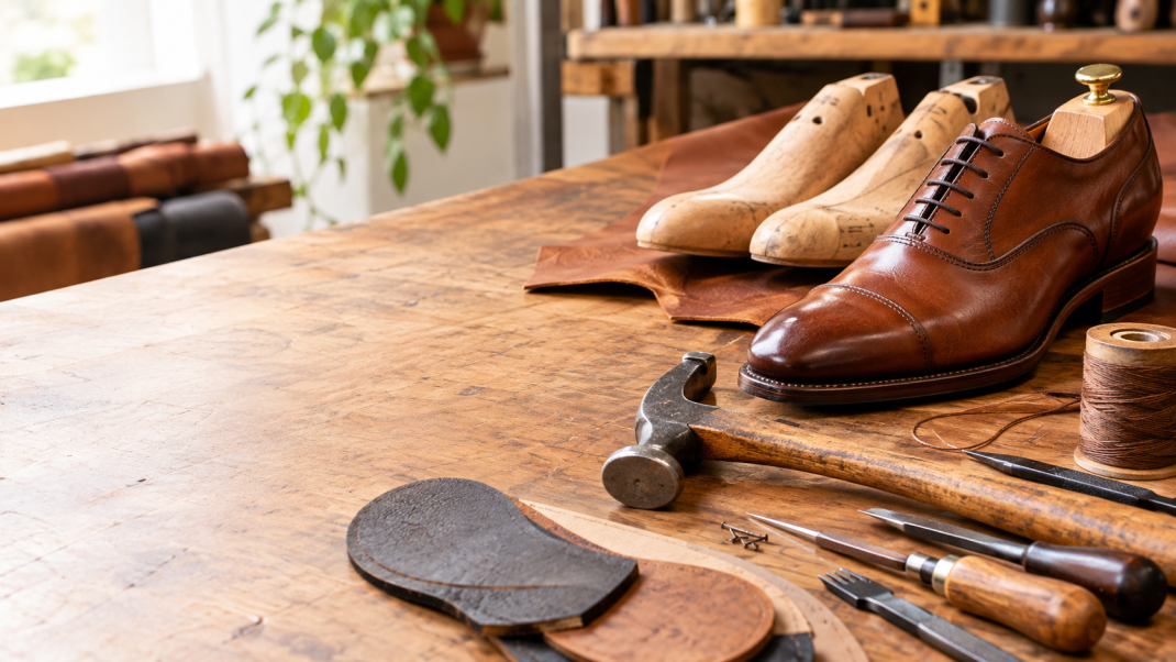 Corsi per calzolai: scarpa artigianale e strumenti da calzolaio