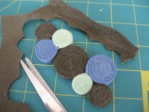 Cerchietto per capelli handmade