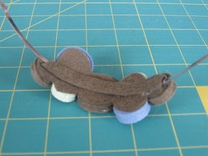 Cerchietto per capelli handmade